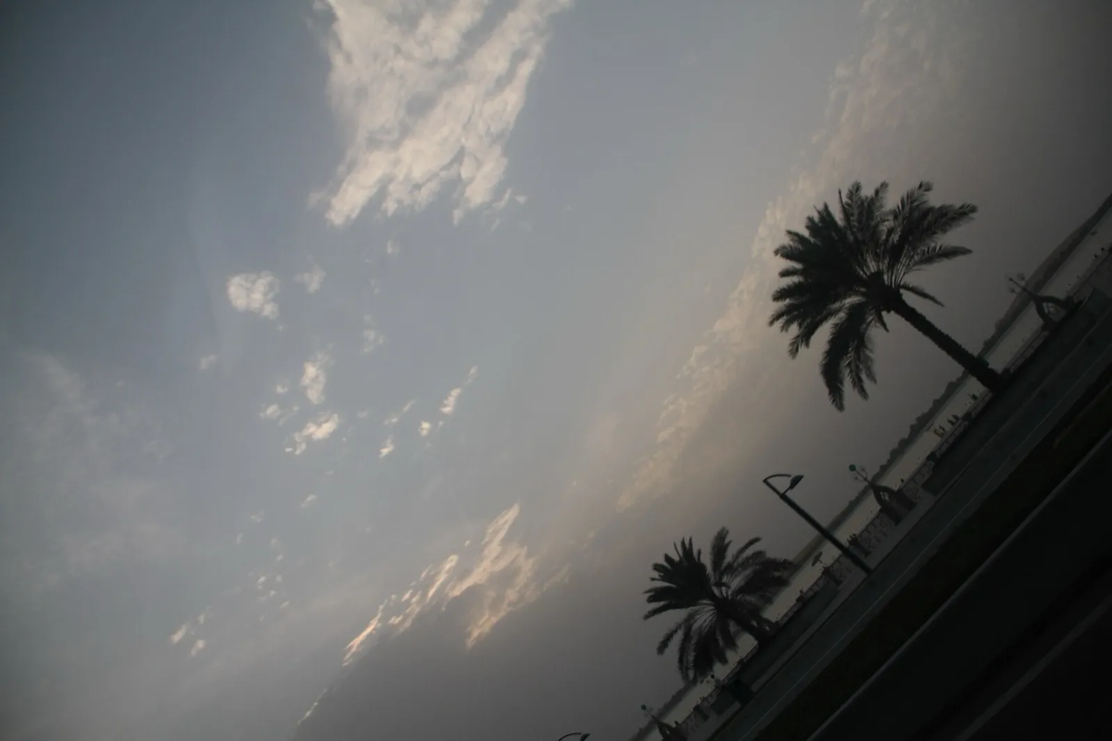 Abu Dhabi skyline seen from the Corniche