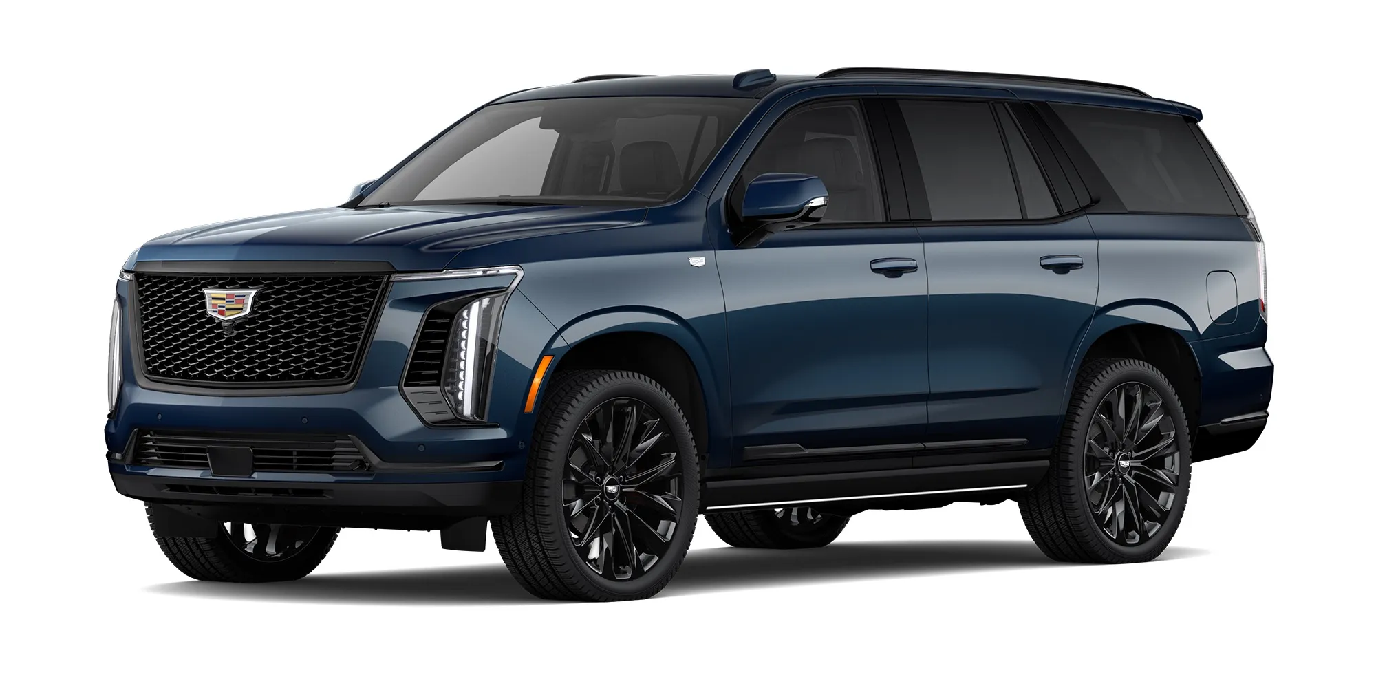 A Cadillac Escalade full-size SUV shown on a plain white background