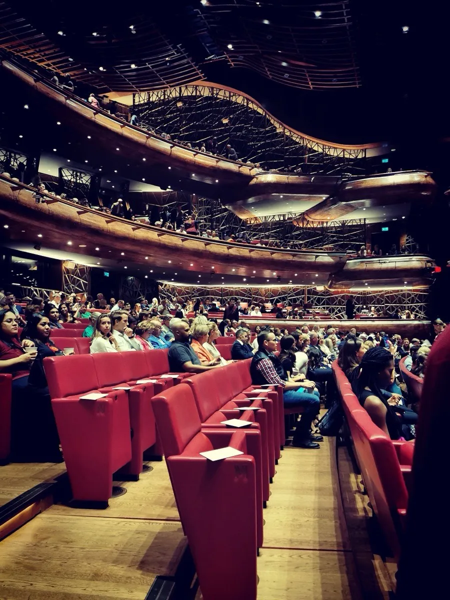 The interior of Dubai Opera, a venue for launches and private events