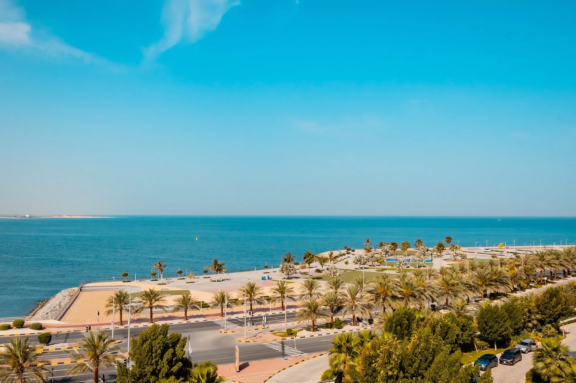 The Al Marjan Island seafront in Ras Al Khaimah