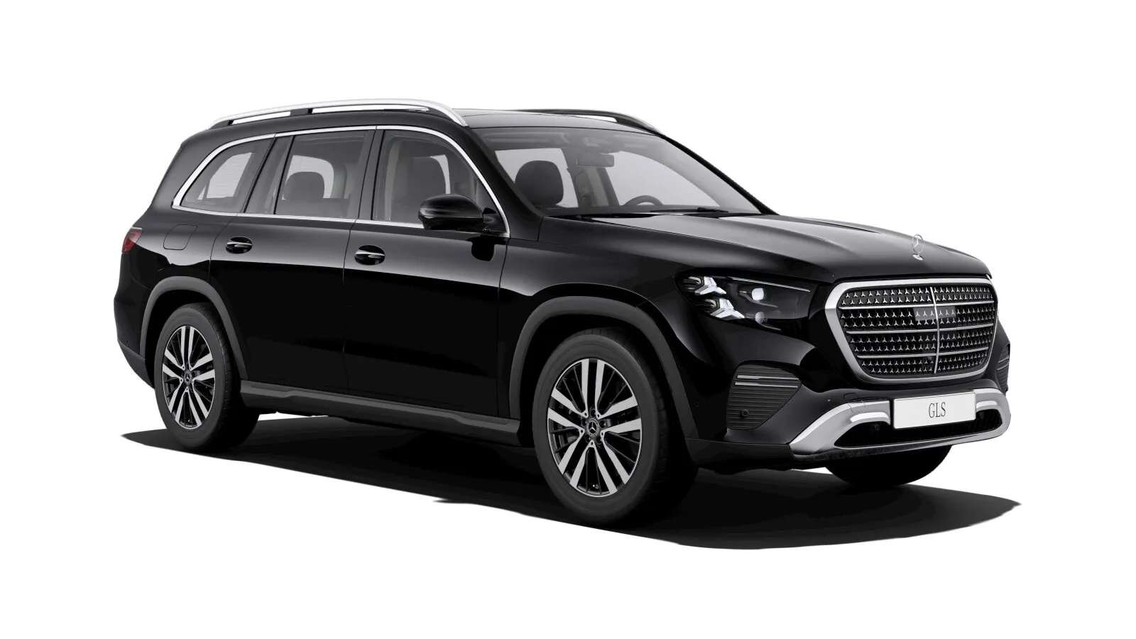 A Mercedes-Benz GLS full-size SUV shown on a plain white background